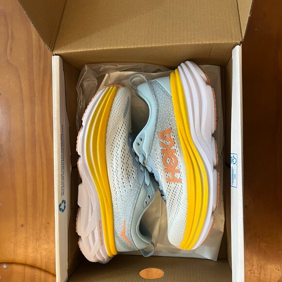 Hoka One One Women's Blue multi Trainers - Picture 3 of 8